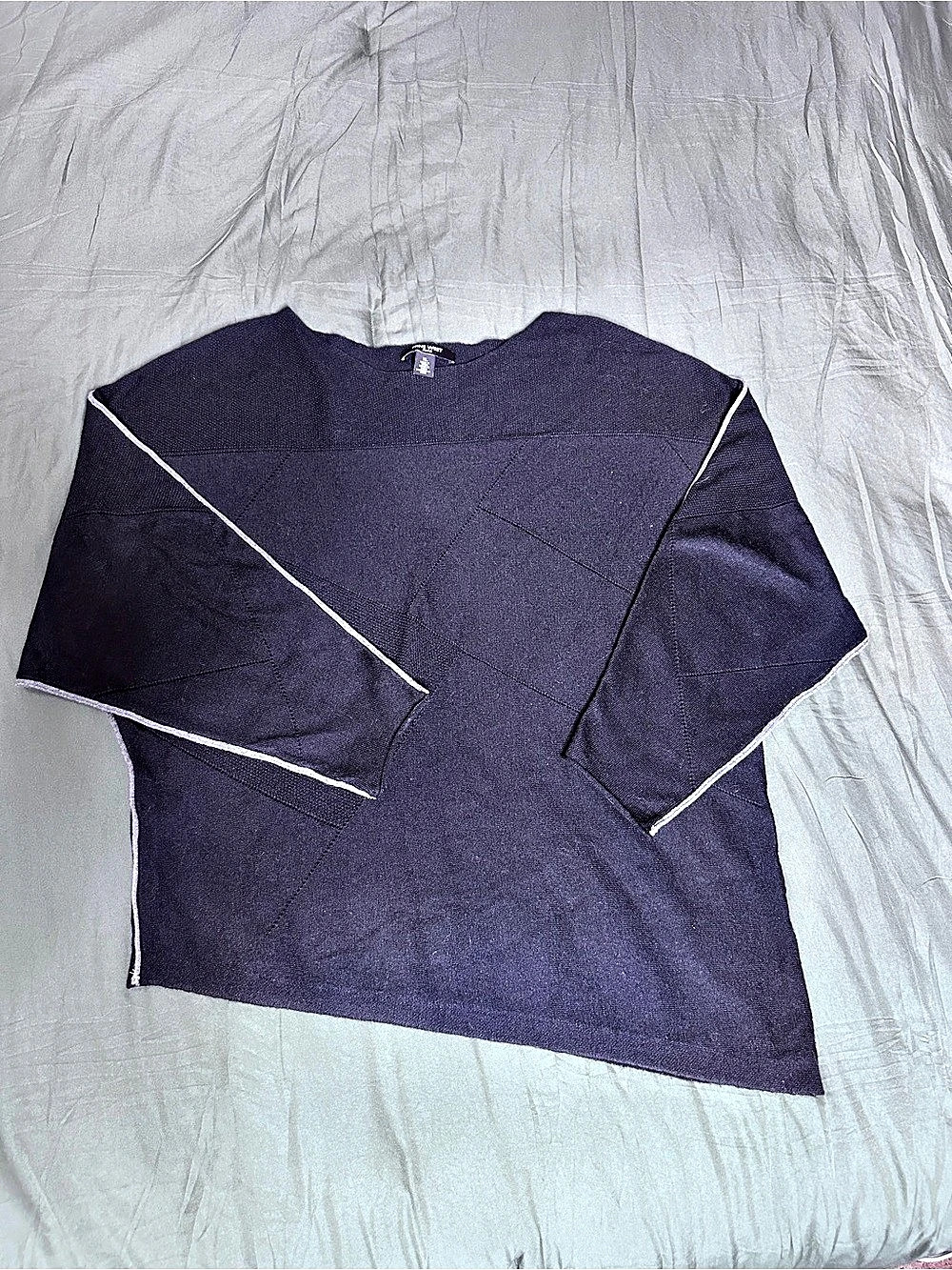 Nine West long Sleeve Top in black Size XL